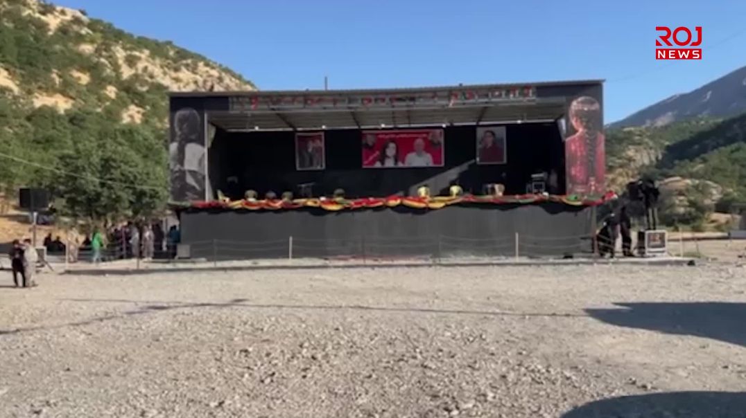 هاووڵاتییان گەیشتنە گۆڕەپانی نەورۆز بۆ بەشداریی لە مەراسیمی شەهید زیلان
