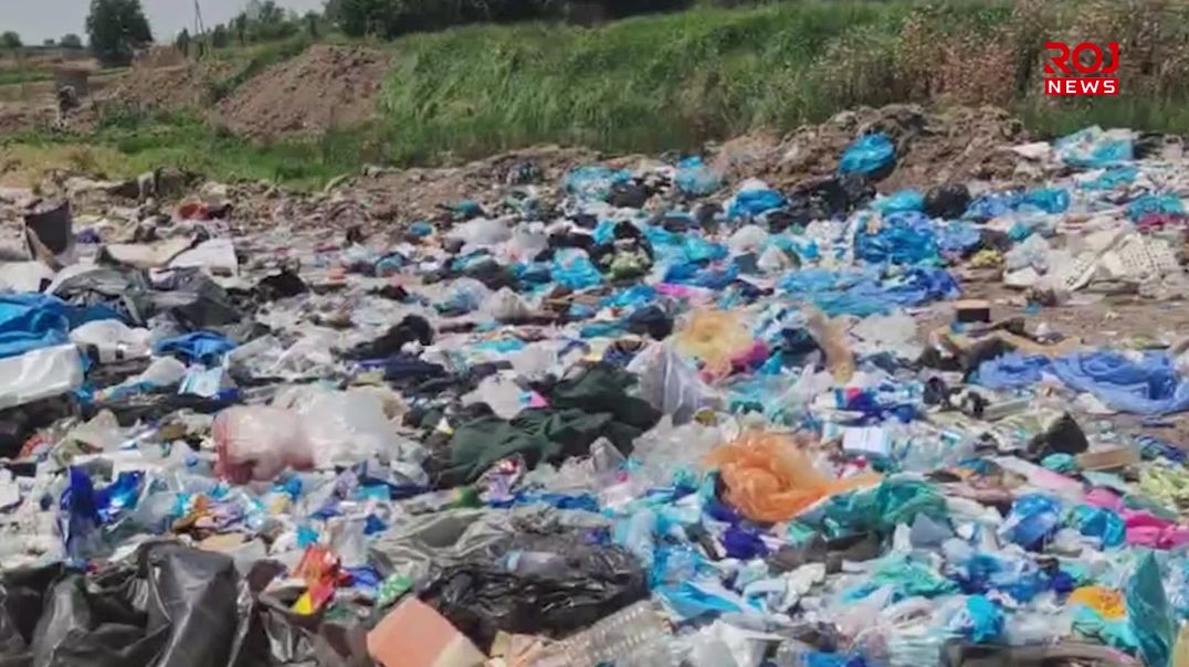 لە چەمچەماڵ پاشماوەی پزیشکیی نەخۆشخانەیەک ژینگە پیس دەکات