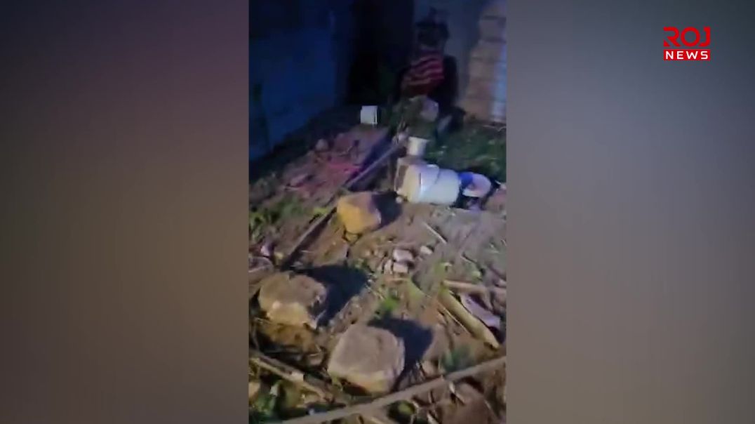 مووشەکێک لە هەڵەبجە کەوتە خوارەوە زیانی بە ماڵێک گەیاندووە
