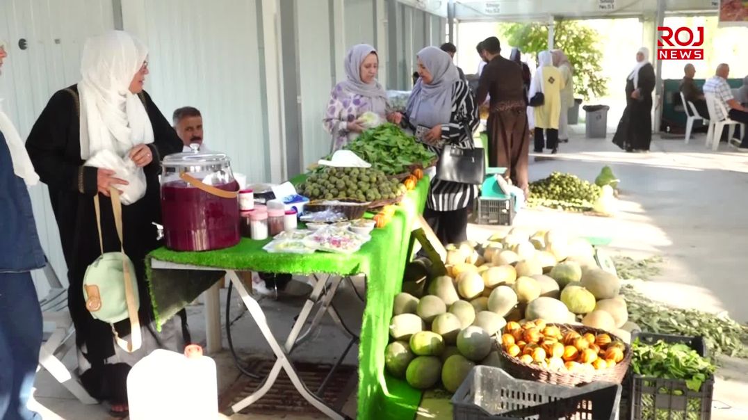 لە هەڵەبجە هه‌فته‌بازاڕى كشتووكاڵى به‌رده‌وامه‌ و جوتیاران بەرهەمەکانیان دەفرۆشن