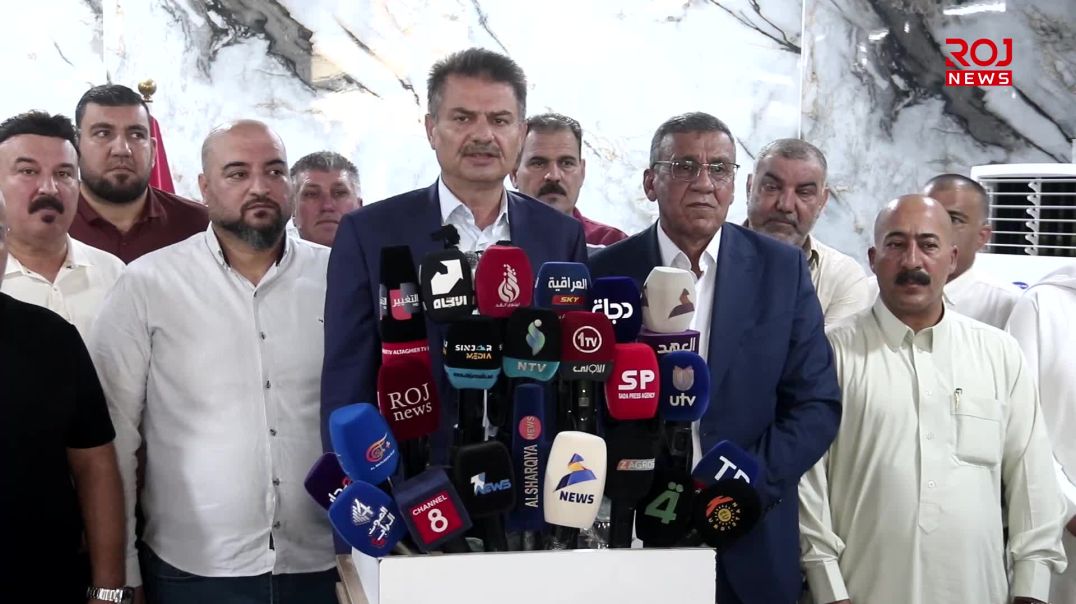 المؤتمر الصحفي لرئيس رابطة القطاع النفطي الخاص في محافظة نينوى