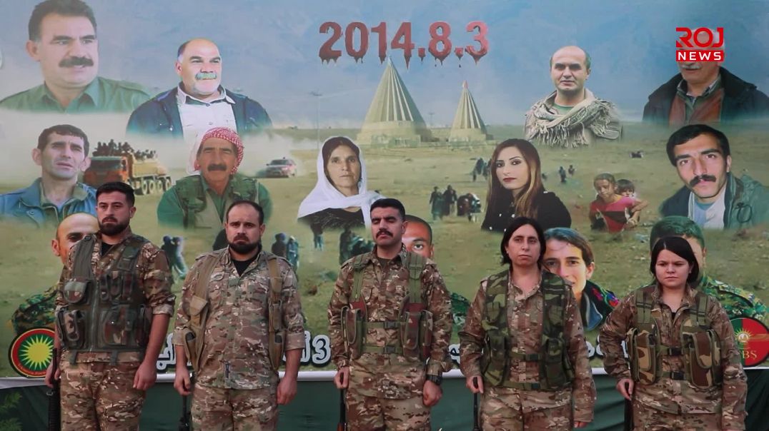 YBŞ û YJŞ’ê bi merasîmek leşkerî şehîdên Fermanê bibîr anîn