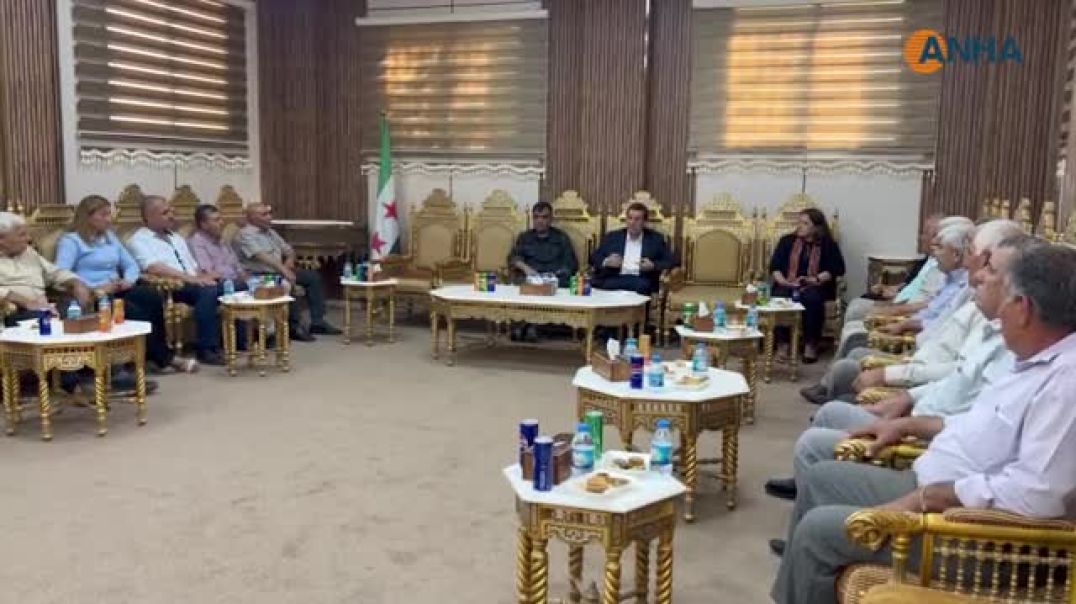 مەزڵوم عەبدی لەگەڵ نوێنەری پارتە کوردییەکانی ڕۆژئاوا کۆبووەوە