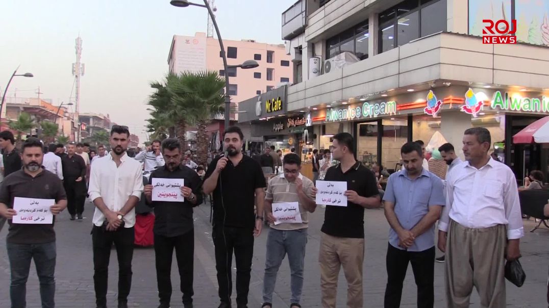 لە کەلار پشتیوانی لە خۆپیشاندەرانی پێنجوێن دەکرێت