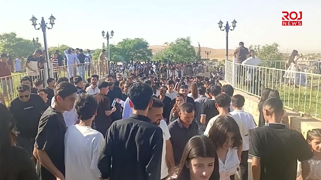 Êzidiyên Şengalê Cejna Cimaya Şerfedîn pîroz dikin