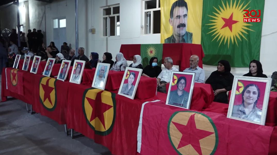 Li Mexmûrê ji bo şehîdan konê sersaxiyê hat danîn