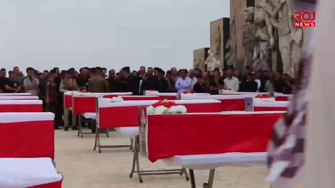 Şengaliyan 25 rûfatên qurbaniyên fermana 3’yê Tebaxê wergirtin
