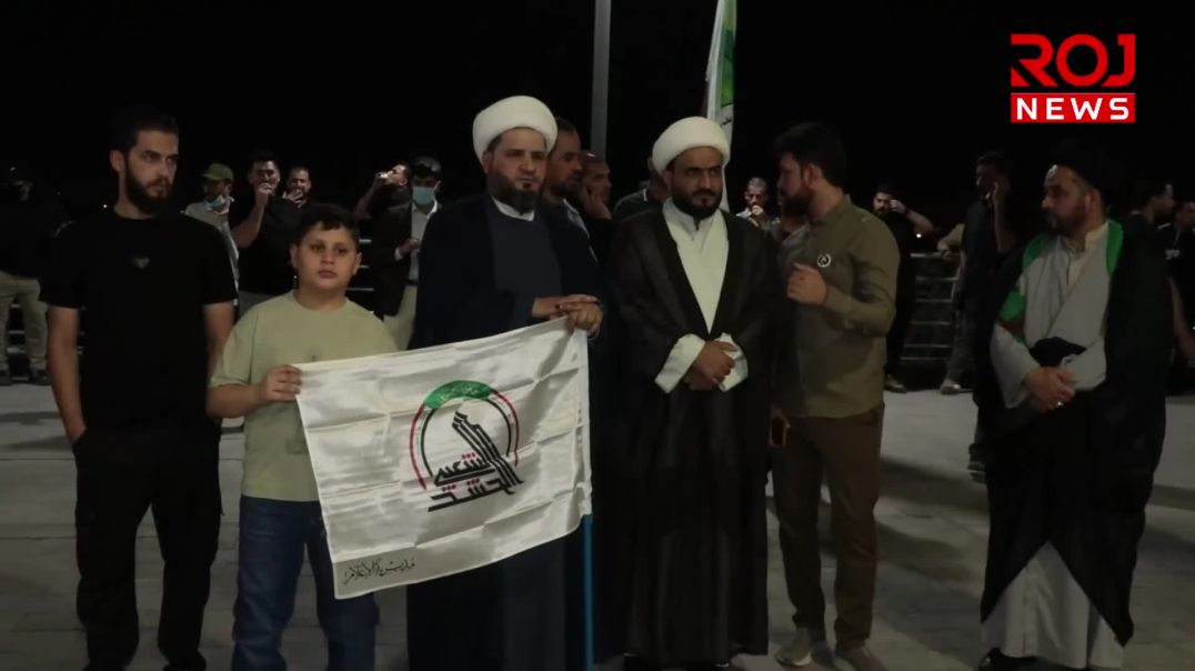 ⁣وقفة استنكارية في البصرة رفضاً لاعتقال عناصر من الحشد الشعبي ومطالبات بإطلاق سراحهم