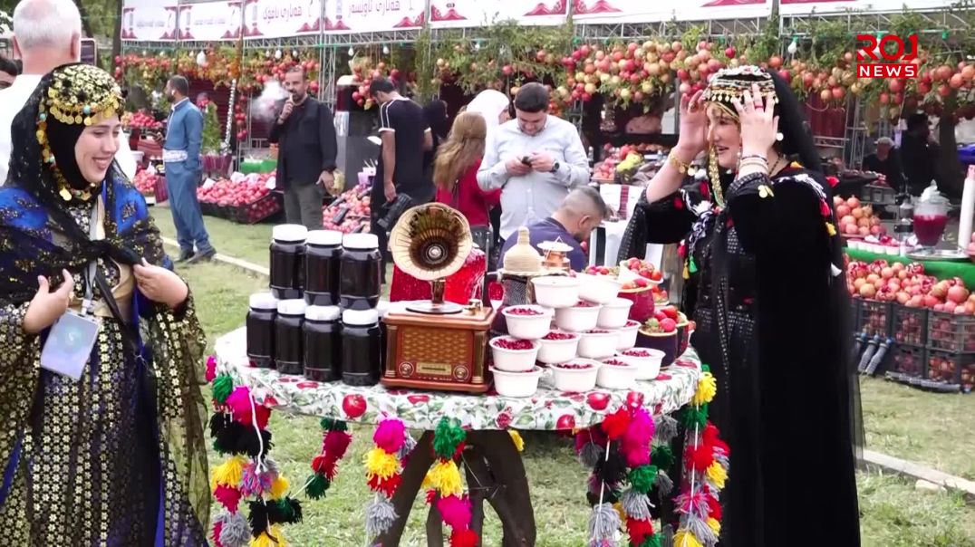 هه‌ڵه‌بجه‌ییه‌كان لە ڕێگەی فێستیڤاڵی هەنارەوە هەوڵی ئاوەدانکردنەوەی شارەکەیان دەدەن
