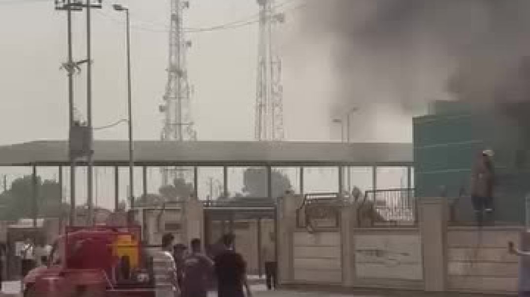 اندلاع حريق في محطة كهرباء المحمودية جنوب بغداد