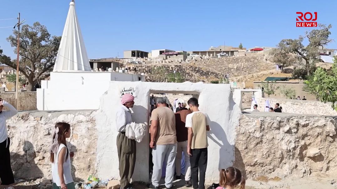 Êzidiyên Şengalê Cejna Şêxil Qasim pîroz kirin